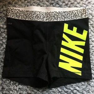 Nike Pro Dri-fit spandex shorts.